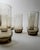 Glass Vintage Drinking Glasses, 1970s, Set of 6 For Sale - Image 7 of 12