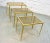 1960s Mid-Century German Brass Coffee Tables from Vereinigte Werkstätten, 1960s, Set of 3 For Sale - Image 5 of 10