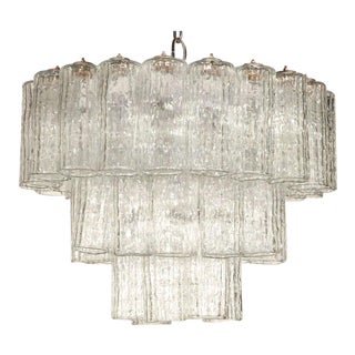 1950s Murano Chandelier by Venini For Sale