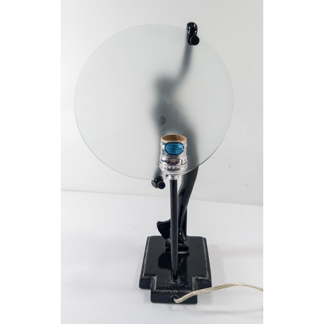 Frankart Mid-Century Art Deco Frankart Table Lamp Reproduction by Sarsaparilla For Sale - Image 4 of 11