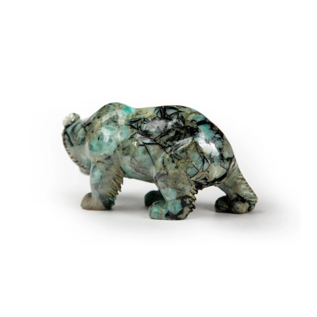 Beryl Emerald Bear For Sale In New York - Image 6 of 7