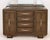 Jorge Prieto Custom Made Art Deco Style "Buffet Olivas", mahogany with three paneled mirror above four central drawers...
