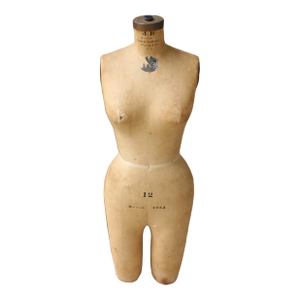 1953 Hallmarked Bauman Dress Form/New York