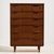 Teak Dresser with 6 Drawers, 1960s For Sale - Image 15 of 15