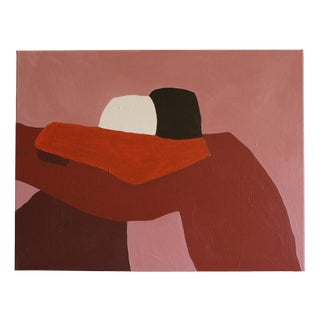 Bodasca, In Your Arms, Pink Version, 2026, Acrylic on Canvas For Sale
