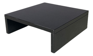Italian Modern Black Wood Saratoga Table by Lella & Massimo Vignelli for Poltronova, 1960s