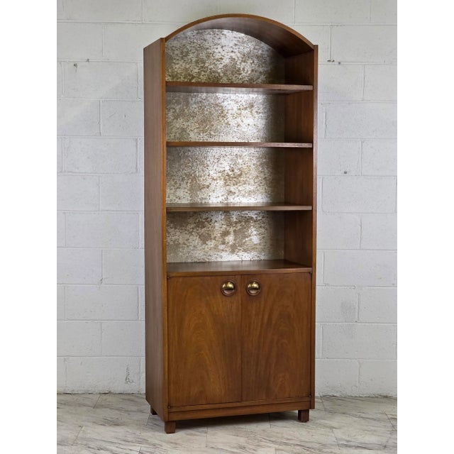 Walnut Arch Top Mid 20th Century Cabinet For Sale In Richmond - Image 6 of 6