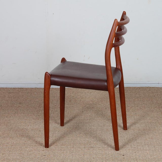 Teak Model 78 Chairs from Niels Otto Moller, 1960, Set of 6 For Sale - Image 13 of 18