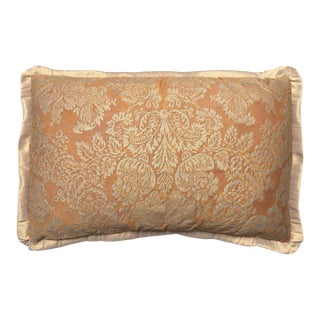 Mariano Fortuny Solimena Italian Designer Fabric Down Pillow - 1 of 8 For Sale