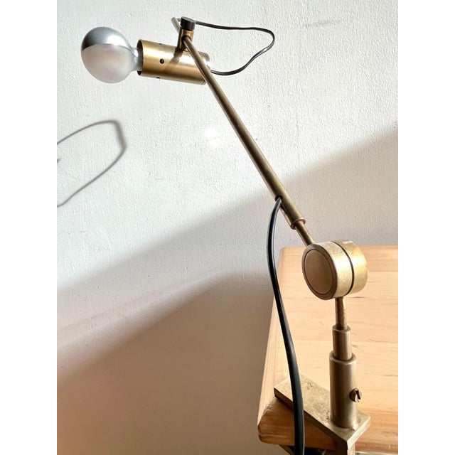 Tito Agnoli Model 255 Clamp Table Lamp by Tito Agnoli for Oluce, 1959 For Sale - Image 4 of 14