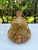 Late 20th Century Vintage 5” Organic Studio Pottery Bottle Vase in Olive Drip Glaze For Sale - Image 5 of 11