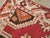 Textile Galerie Shabab Collection Mid-20th Century Handmade Turkish Oushak Throw Rug in Red and Ivory For Sale - Image 7 of 9