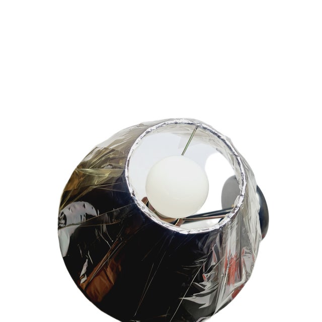 Metal Art Deco Wall Lamp, Poland, 1980s For Sale - Image 7 of 15