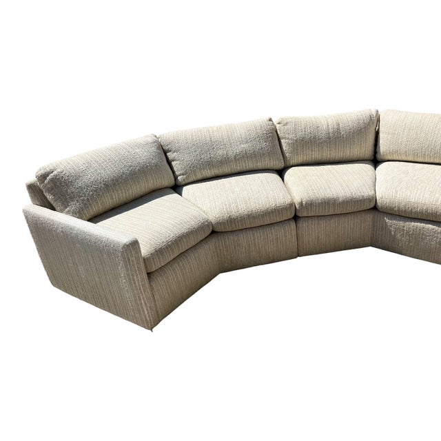 1980s Bernhardt Octagonal Sectional Sofa For Sale In Miami - Image 6 of 8
