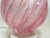 Murano Pair of Vintage Rose Murano Glass Lamps For Sale - Image 4 of 18