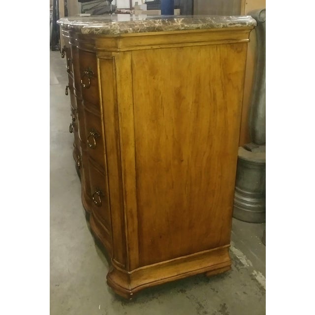 Thomasville Furniture Hills Of Tuscany Light Rustico Marble Top Bedroom Dresser Chairish