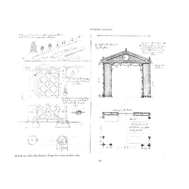"Humphry Repton Landscape Gardener 1752-1818" 1982 Carter, George, Goode, Patrick, Laurie, Kedrun For Sale - Image 4 of 8