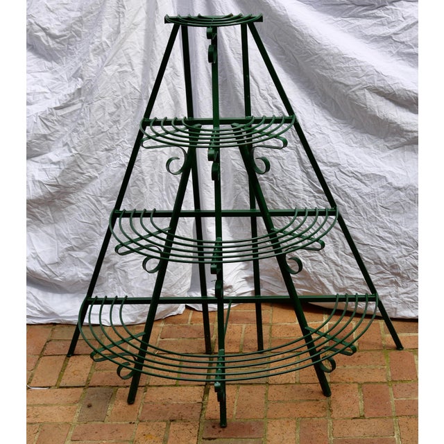 Vintage Wrought Iron Tiered Garden Plant Stand. This listing is for a SINGLE stand. If you want TWO stands, check our...