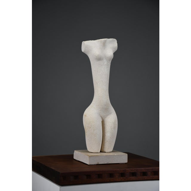 Cabiddu Alberto, Little Idol, Abstracted Nude Figure, 1996, Stone For Sale - Image 6 of 14
