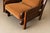 Brazilian Modern Armchair in Imbuia Wood and Cognac Velvet, Brazil, 1960s For Sale - Image 4 of 18