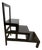Ebonized Wood Library Steps or Side Table For Sale
