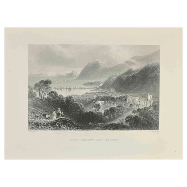 J. C. Armytage, Port Penryn and Bagor, Etching, 1845 For Sale