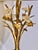 Mid 20th Century Italian Murano Green & Gold Glass Floral Table Lamps - A Pair For Sale - Image 10 of 10