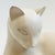 Stone Vintage Art Deco Style Cat Bookend on Black Marble Base For Sale - Image 7 of 15