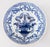 A rare pair of diminutive 18th-Century Dutch Delft faience floral plates by The Porceleyne Lampetkan. Maker's mark on...