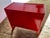 Simmons Company Furniture 1970s Red Three Drawer Modern Dresser For Sale - Image 4 of 12