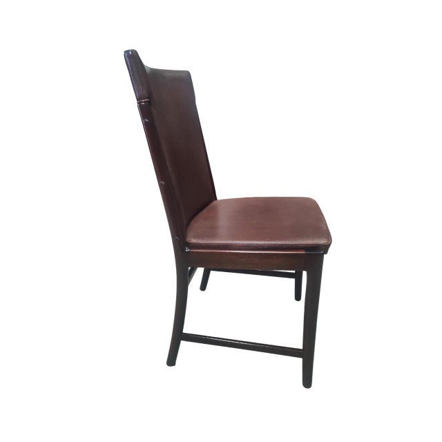 Brown Vintage Chairs by Kai Lyngfeldt Larsen for Soren Wiladsen, Denmark, 1960s, Set of 4 For Sale - Image 8 of 18