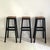 High Workshop Stools, 1950s, Set of 3, in Good conditions. Designed 1950 to 1959