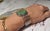 Vintage Native American Navajo Begay Sterling Silver Turquoise Cuff Bracelet For Sale - Image 17 of 18