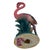 1950s MCM Ceramic Miniature Pink Flamingo Tabletop Statue His & Hers Set by Leftons For Sale In Los Angeles - Image 6 of 12
