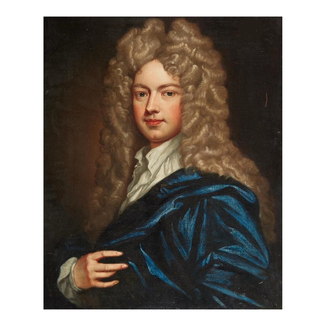 Antique 18th C German Portrait of Ferdinand For Sale