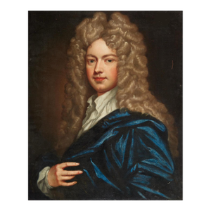 Antique 18th C German Portrait of Ferdinand