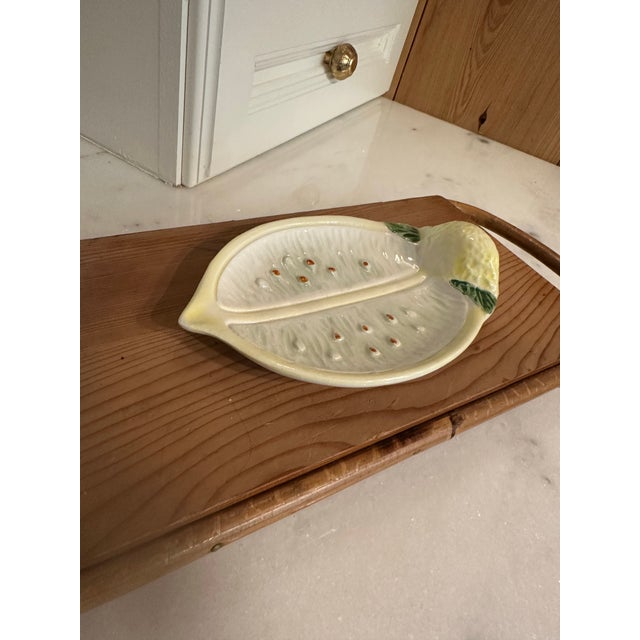 Italian Vintage Italian Lemon Serving Dish For Sale - Image 3 of 5
