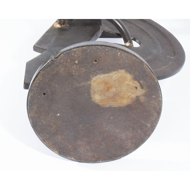 Brown 2012 Abstract Metal Sculpture by David Petrakovitz For Sale - Image 8 of 8