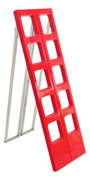 Folding Ladder by L&O Design for Velca Legnano Milano / Cycolac, Italy, 1970s
