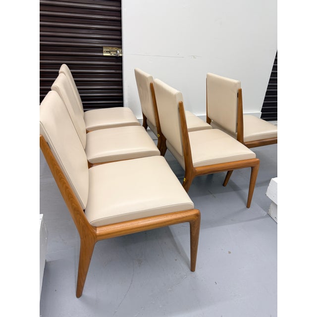 Set of 6 Holly Hunt Côte Dining Chairs For Sale - Image 11 of 15