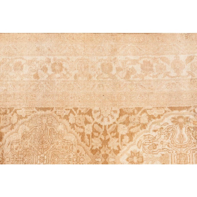 Fine Antique Indian Amritsar Handmade Wool Rug For Sale - Image 9 of 12