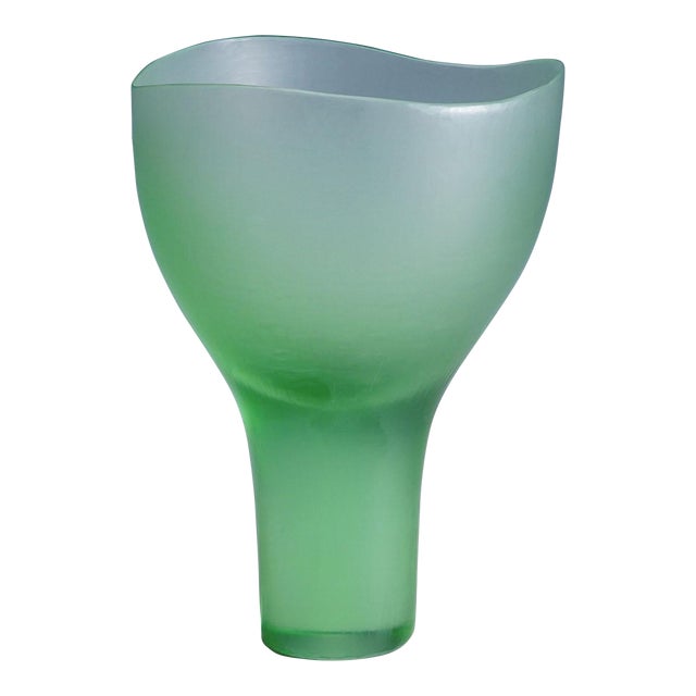 Venini Art Glass Vase 'Batutto' by Tobia Scarpa, Murano 1960 For Sale