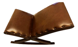 Rocking Footstool in Eco-Leather, 1960s