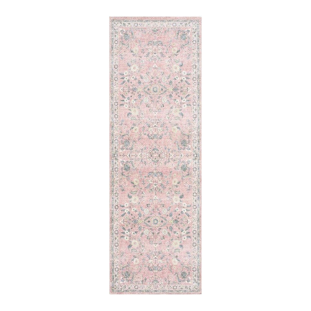 Lavable Machine Woven Rug Sage 3x8 For Sale