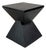 Modern Black Outdoor Side Table For Sale