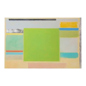 "Santa Fe" Contemporary Mixed Media Painting by Margaret Kennedy