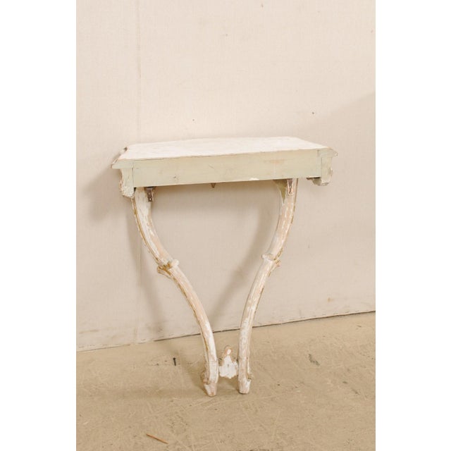 Italian Wall Mounted Consoles - A Pair For Sale - Image 10 of 13