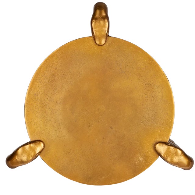 Currey & Company Currey & Company Serpent Accent Table For Sale - Image 4 of 6