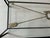Metal Vintage Neoclassical Style Iron and Brass Glass Top Coffee Table For Sale - Image 7 of 12