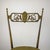 Brown Vintage Decorative Brass Chairs, Italy, 1950s, Set of 2 For Sale - Image 8 of 18